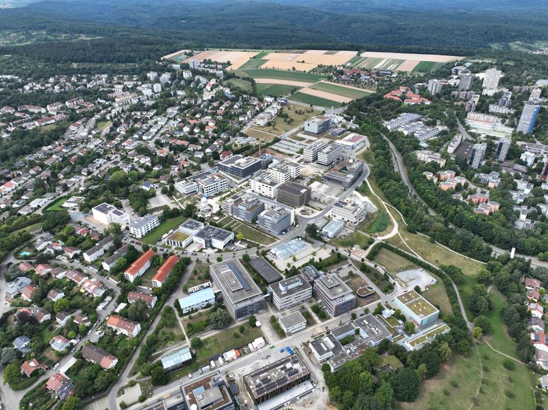 Wissenschafts- und Technologiepark Tübingen  2025, Luftbild Manfred Grohe 